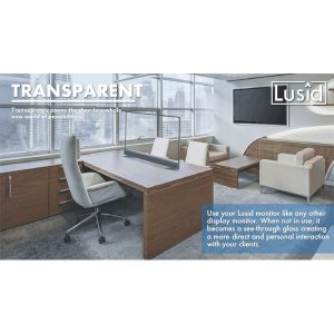 Bi-Search Transparent OLED Display LUCID